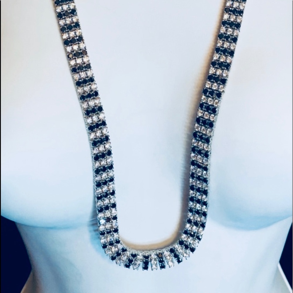 BNWT Gorgeous Genuine Black Diamond Jewelry Set